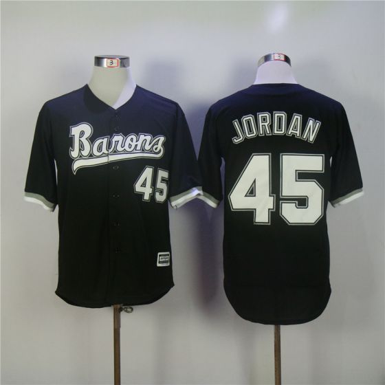 Men Chicago White Sox #45 Jordan Black MLB Jerseys->chicago white sox->MLB Jersey